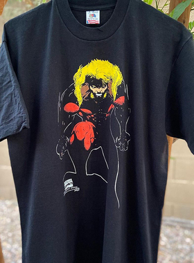 剑齿虎Sabretooth漫画周边欧美巨兽ulzzang丧系短袖宽松潮流T恤男