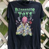 Dangerous Toys迷幻摇滚乐队高街FOG暗黑危险玩具短袖 男女T恤潮