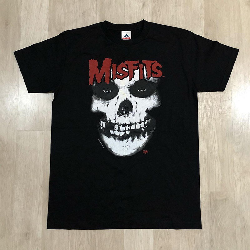 欧美朋克短袖T恤金属摇滚男款