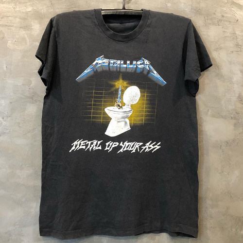 metallica短袖T恤vintage摇滚