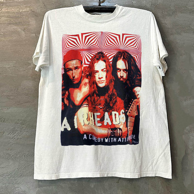 Airheads电影摇滚简约风质感短袖