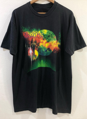 The Doors大门乐队欧美高街摇滚vintage复古短袖男女纯棉圆领T恤