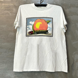 The Allman Brothers Band奥尔曼兄弟摇滚乐队cec美式复古短袖T恤