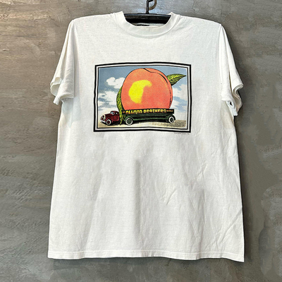 奥尔曼兄弟乐队美式纯棉短袖T恤