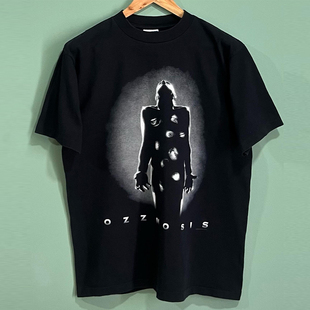 Ozzy Osbourne奥兹乐队重金属摇滚chic嘻哈短袖男女美式氛围感T恤