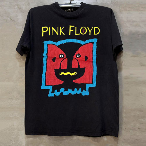 PinkFloyd乐队卡通抽象短袖T恤