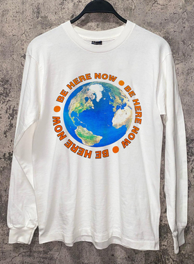 Bere Here Now绿洲乐队摇滚专辑长袖T恤hiphop美式高街痞帅上衣潮