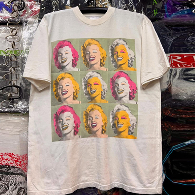 玛丽莲·梦露周边美式短袖T恤棉