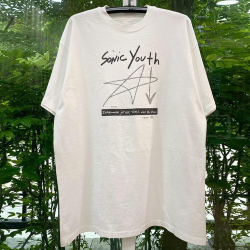 SonicYouth音速青年极简线条T恤