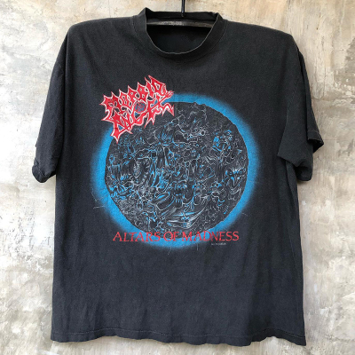 潮流短袖T恤oversize男女摇滚