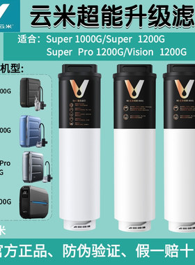云米Easy-3系列400G/600G/800G净水器1号5in1复合2号RO反渗透滤芯