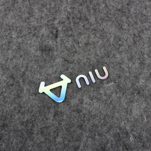饰车贴 小牛电动车N1 N1s 大小牛头标志LOGO反光贴纸防水防晒装