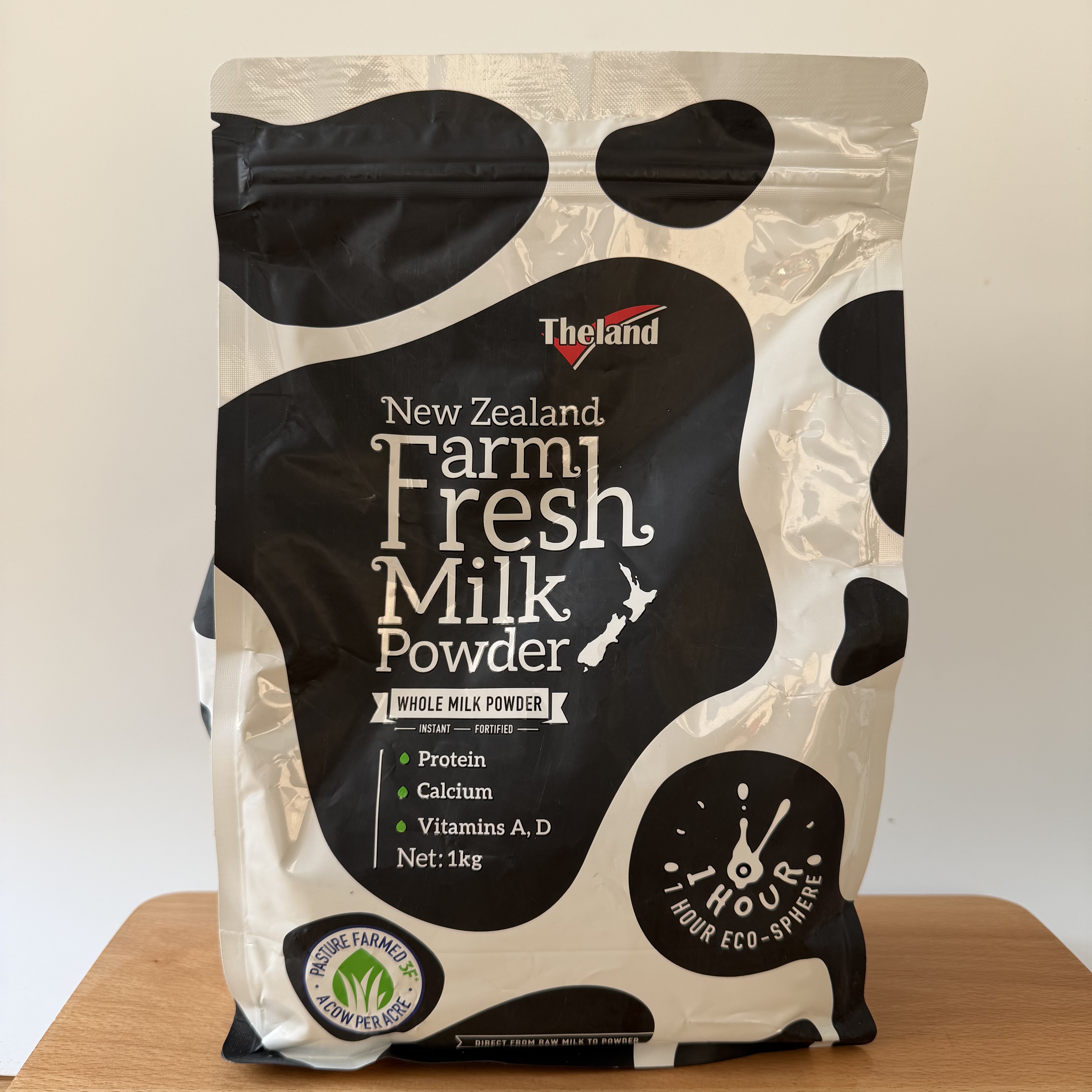 新西兰进口/纽仕兰鲜奶粉高蛋白质高钙调制乳粉1kg*1袋早餐冲饮