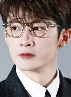 滤镜檀健次同款高级感TR90防蓝光近视眼镜男方框小框平光镜眼镜