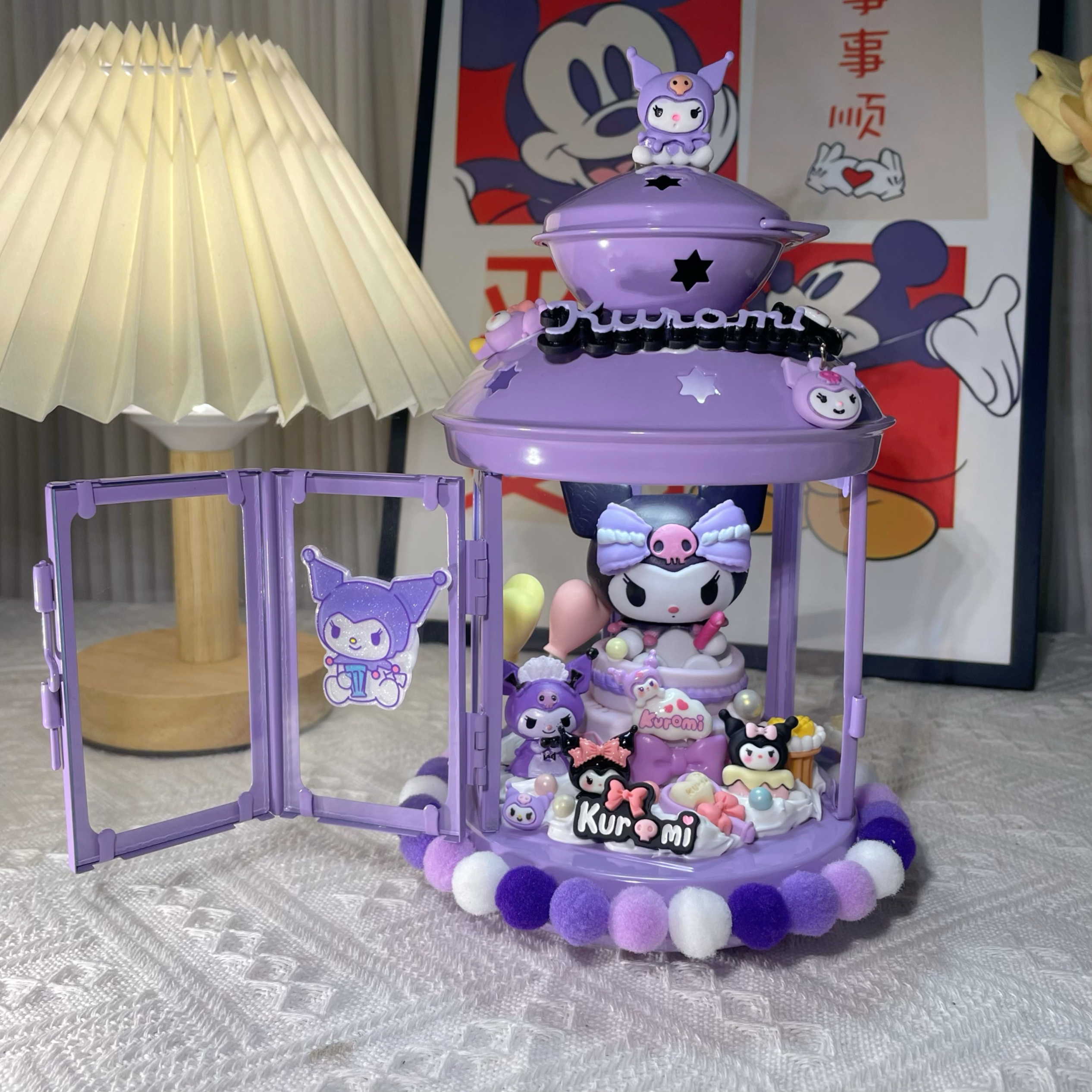 三丽欧库洛米生日礼物情人节520送女朋友闺蜜酷洛米diy小夜灯六一