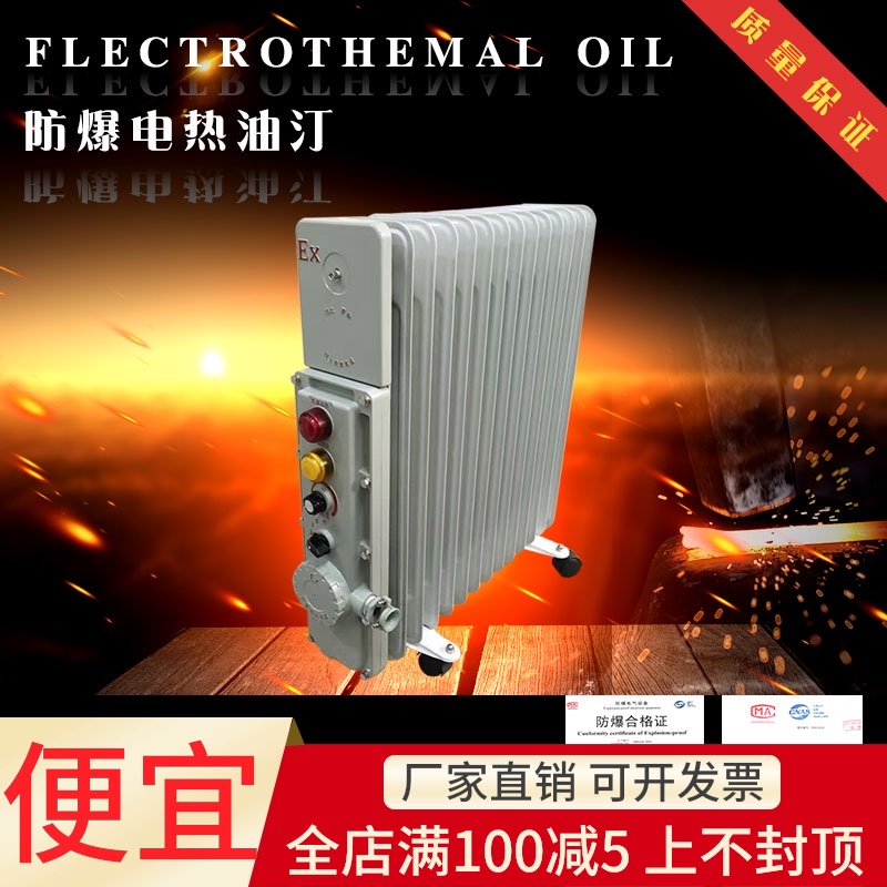 包邮/防爆电暖器 电加热防爆油汀取暖器 矿用 工业节能家用电暖气