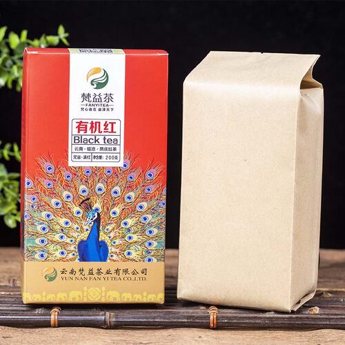 梵益有机红茶叶200g盒装云南滇红凤庆大树古树蜜香养胃促销包邮