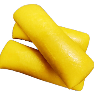 江西赣州特产黄元米果黄年糕赣南美食黄糍粑蒸煮炒黄元米粿早餐