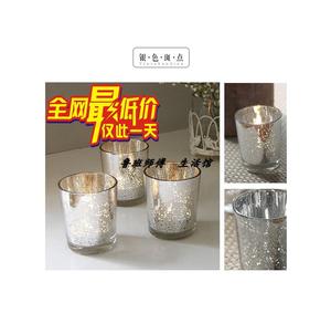 特价创意玻璃烛台 浪漫烛光晚餐道具 聚会 餐厅咖啡厅桌面摆台