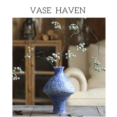 宋代美学侘寂风陶瓷花瓶轻奢器皿