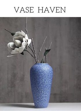 宋代美学景德镇创意花瓶2026热卖客厅插花干花特别好看的绝美花器