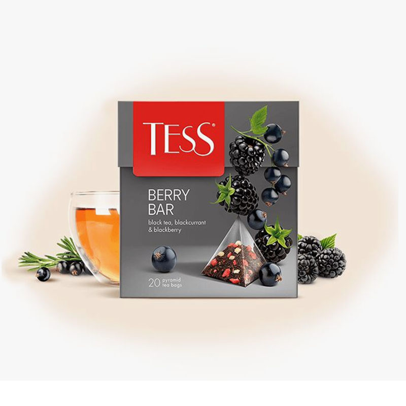 黑加仑黑莓味果茶三角茶包36克