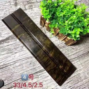 金丝楠木镇尺书法古风实木压纸尺毛笔字书画压条镇纸定制收藏送礼