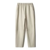 绵羊皮皮裤 新款 真皮皮裤 九分裤 子冬 特价 女中腰直筒裤 清货秋冬季