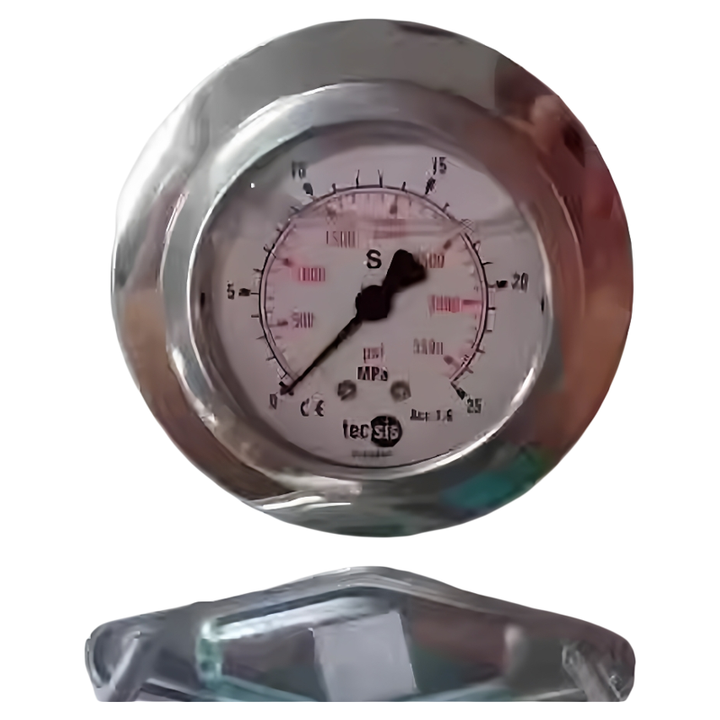 海天注塑机耐震压力表