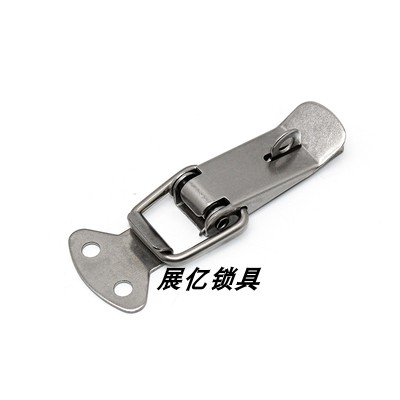 箱扣C-12-A-B-CB不锈钢304带锁扣机箱柜门搭扣锁固定工具箱扣