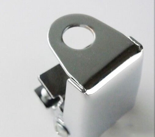 덤프 트럭 및 대형 트럭용 GK-408 비스테인레스 스틸 단순 철제 클립온 차량 라디오 인터콤 안테나 베이스