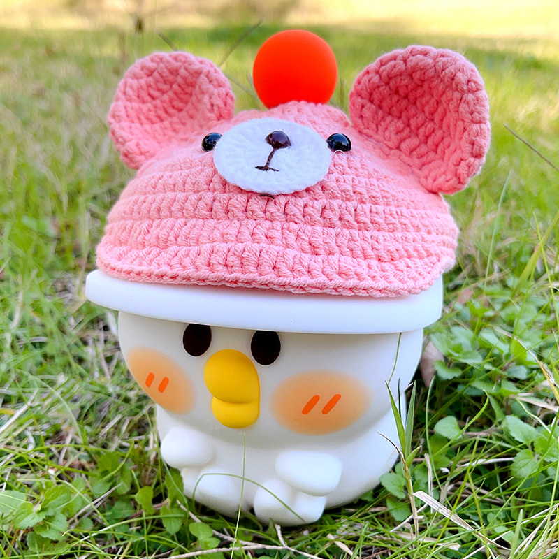 现货bebe小鹦鹉夜灯拍拍灯装饰帽子娃衣公仔玩偶摆件女生生日礼物