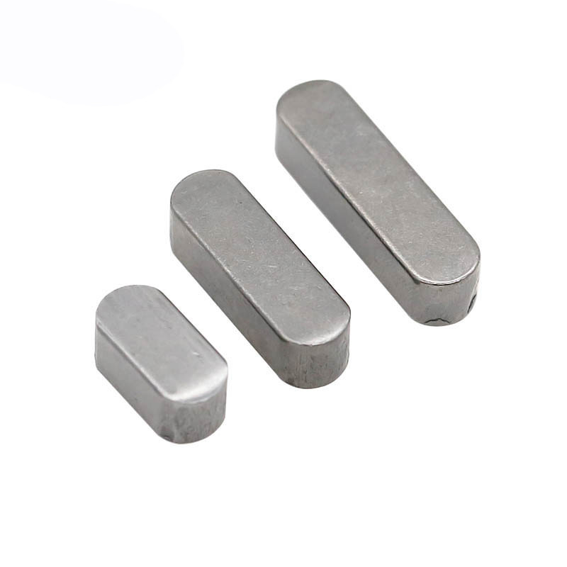 碳钢a3铁a型平键料3*3-16*10 方销子键条两头圆角平建肖gb1096