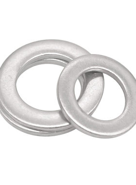 304/316不锈钢A级小垫圈φ1.6-φ24窄边平垫片小外径介子GB848