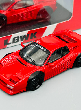 Star Model 1:64 跃马512TR Testarossa 特斯塔罗萨 宽体合金车模