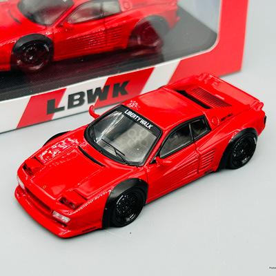 Star Model 1:64 跃马512TR Testarossa 特斯塔罗萨 宽体合金车模