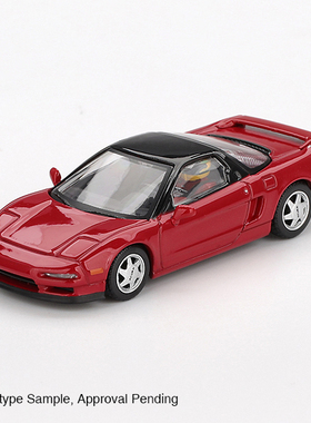新品预售 | MINIGT 1:64 #1075 本田 NSX 红色 合金汽车模型