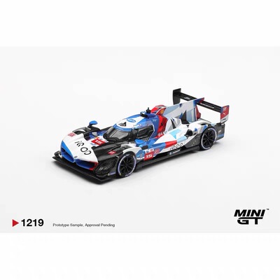 MINIGT 1:64 #1219 宝马 M Hybrid V8 Hypercar #15合金汽车模型