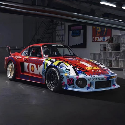 The Race Service Store 1:64树脂模型 保时捷Project935X 艺术车
