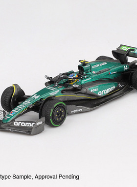 MINIGT 1:64 #1113 阿斯顿马丁AMR24 #14 Fernando Alonso 车模