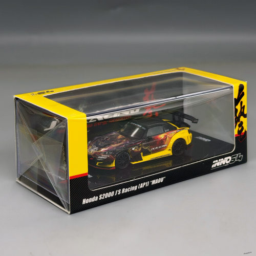 INNO 1:64 本田S2000 J'S RACING AP1魔王MAOU赛车 合金汽车模型