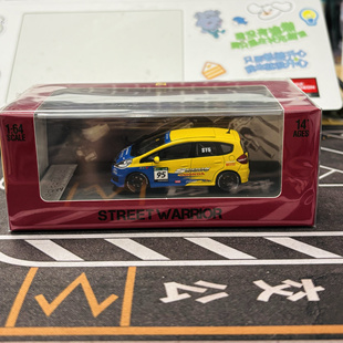 SW 1:64 本田Jazz飞度2代GE8 RS版 合金汽车模型StreetWeapon