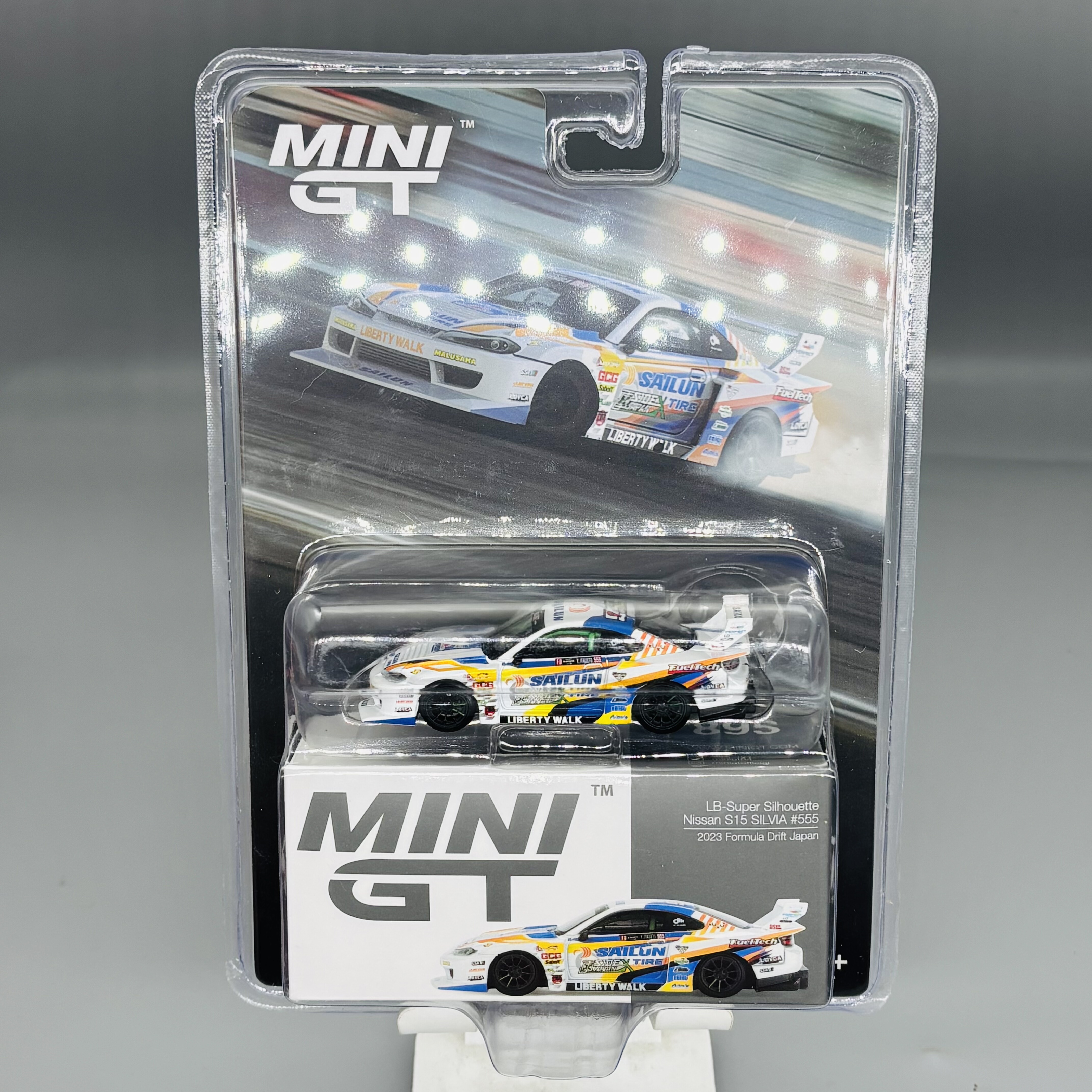 MINIGT 1:64 #895 日产尼桑LB宽体 S15 SILVIA 2023 合金汽车模型