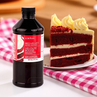 美国进口Lorann 饰食品级 RedVelvet红丝绒精华液红色素烘焙蛋糕装