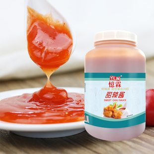 忆霖韩式 甜辣酱商用3kg韩国辣酱0脂肪石锅拌饭酱炒年糕烤肉炸鸡酱