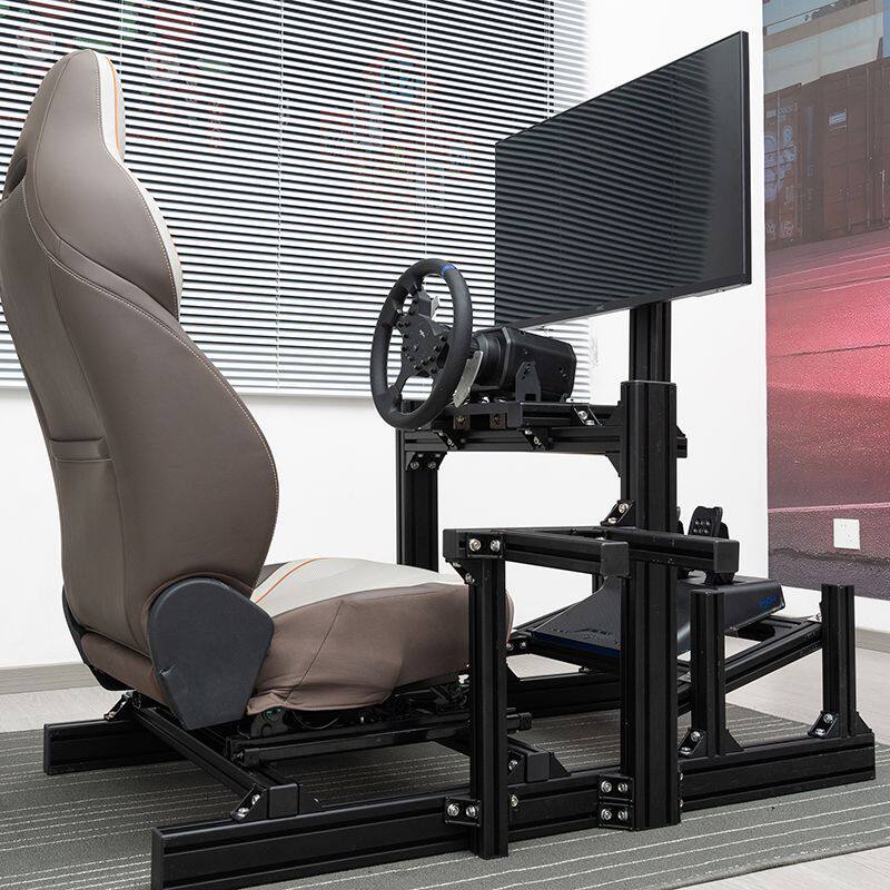 赛车模拟器游戏支架赛车方向盘支架铝型材4080铝型材魔爪罗技图马