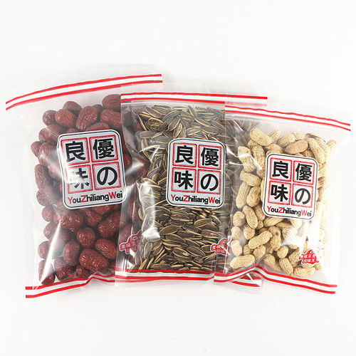 通用透明休闲食品包装优之良袋子