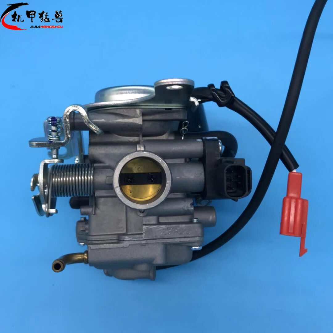 适用轻骑铃木摩托车配件丽至ur110t乐至qs110t uz110t化油器
