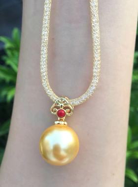 爱迪生珍珠mm吊坠时尚百搭送女友