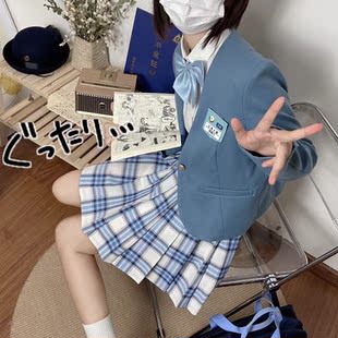 PINO POCKET口袋商店【清川女子】N厂羊毛面料jk百褶裙